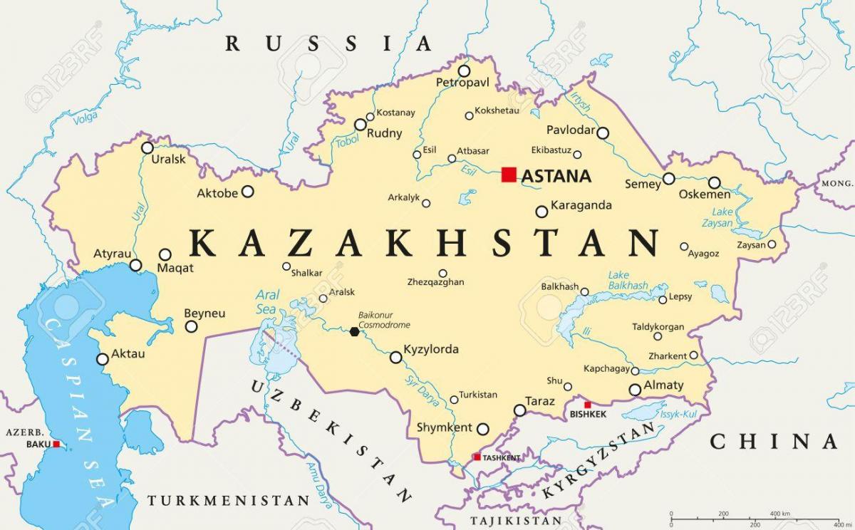 ramani ya astana Kazakhstan