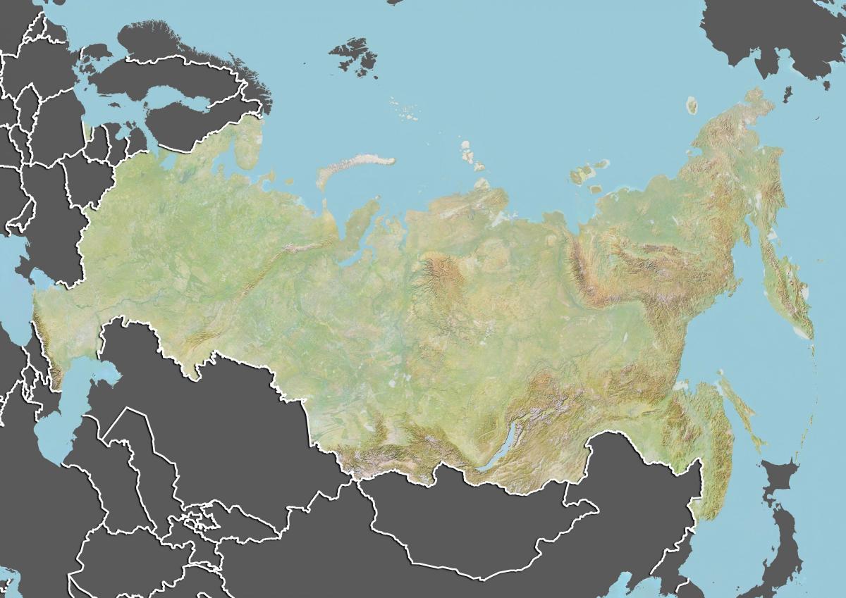 ramani ya Kazakhstan jiografia